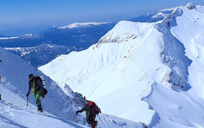 Ορειβασία Χειμώνας Πεζοπορία Σχολή Βουνού ML2 HMCS