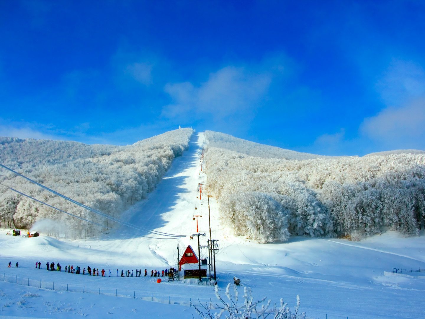 Ταξίδια Βουνά Ορειβασία Χειμώνας Βουλγαρία Pirin Bansko Ski Center Basecamp Travel