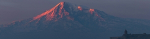 Ararat, sunset